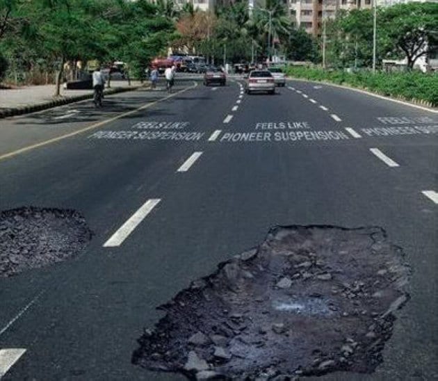buraco asfalto