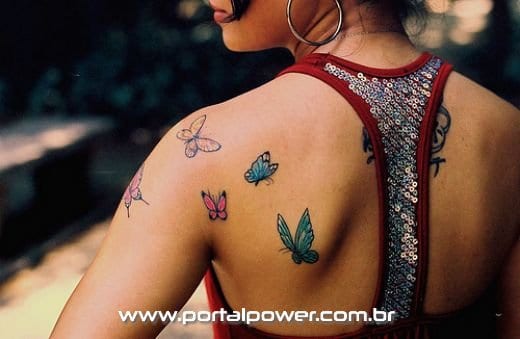 Tatuagem Borboletas - Tattoo Butterfly (27)