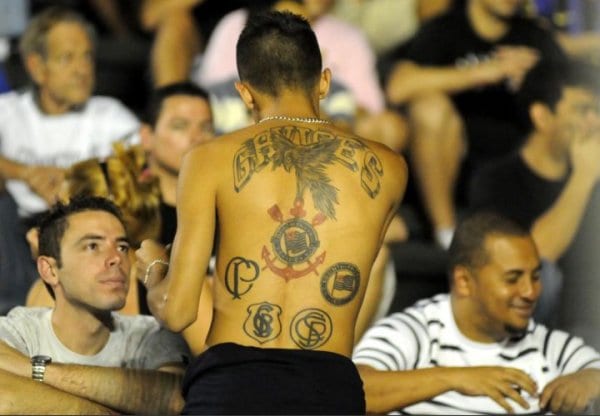 25 fotos de Tatuagens de torcedores