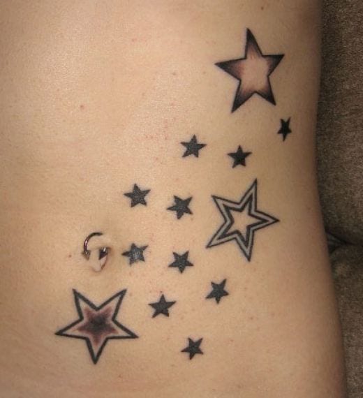Tatuagens Femininas de Estrela