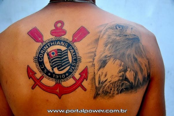 Tatuagem do Corinthians - Tattoo do timão