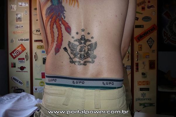 Tatuagem do Corinthians - Tattoo do timão