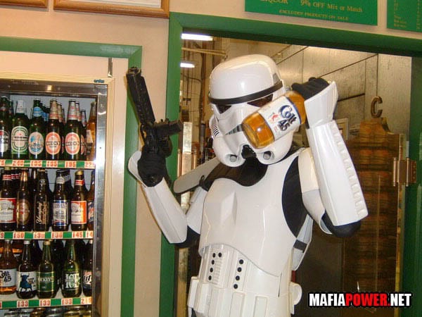 Darth Vader trollando no supermercado (1)