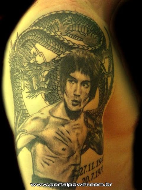 Tatuagens de dragão nas costas (6)