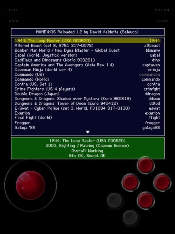 Эмулятор MAME 0.258 for ios download