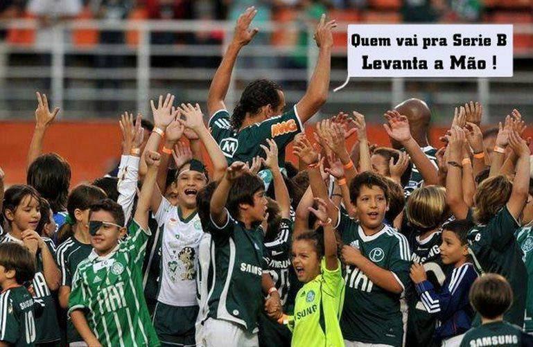Barcos, levando o Palmeiras para segunda divisão