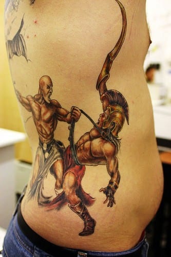 Tattoo De kratos