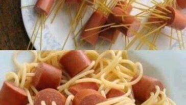 Espaguete-de-salsichas