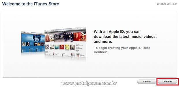 Conta iTunes Store americana cartão crédito 4
