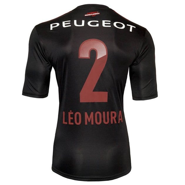 terceiro uniforme do Flamengo costas