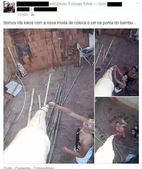 Bambu de selfie