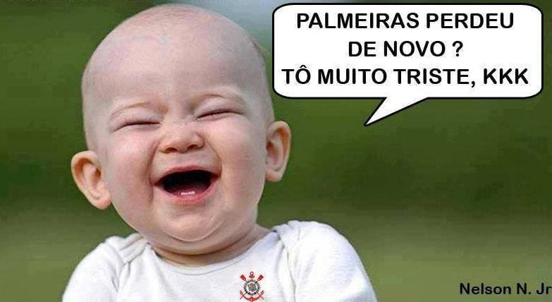 Palmeiras perdeu kkk