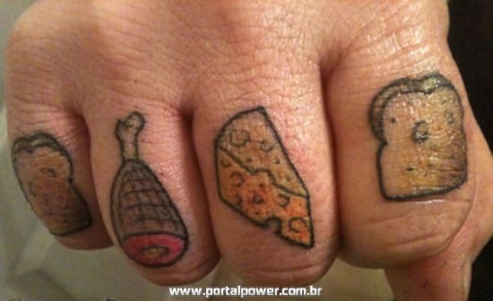 Tatuagem alimentos