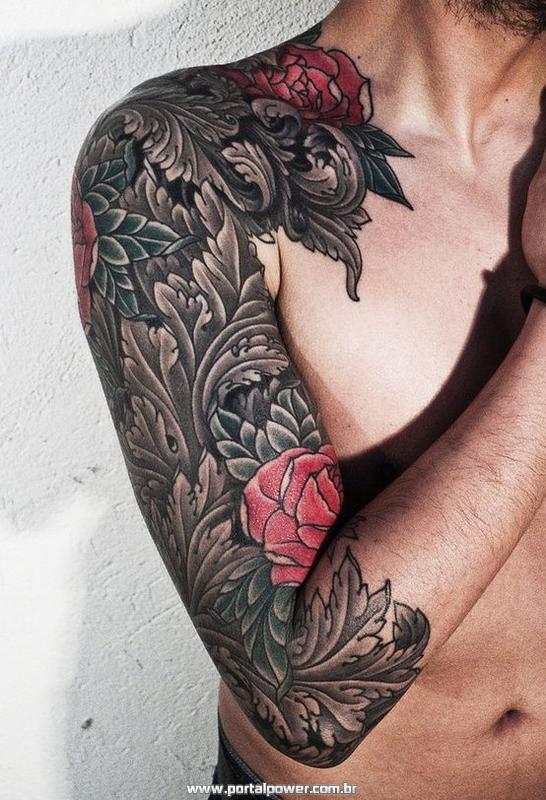 Tatuagem de Rosas 10