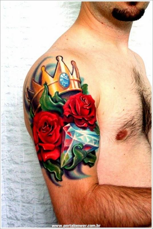 Tatuagem de Rosas 13