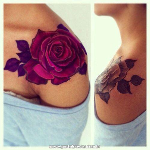 Tatuagem de Rosas 18