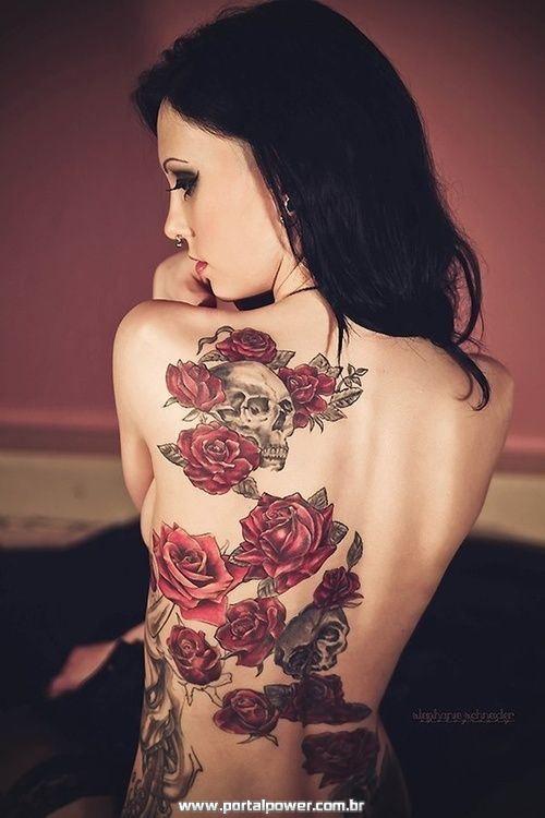 Tatuagem de Rosas 23