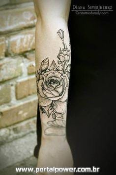 Tatuagem de Rosas 5