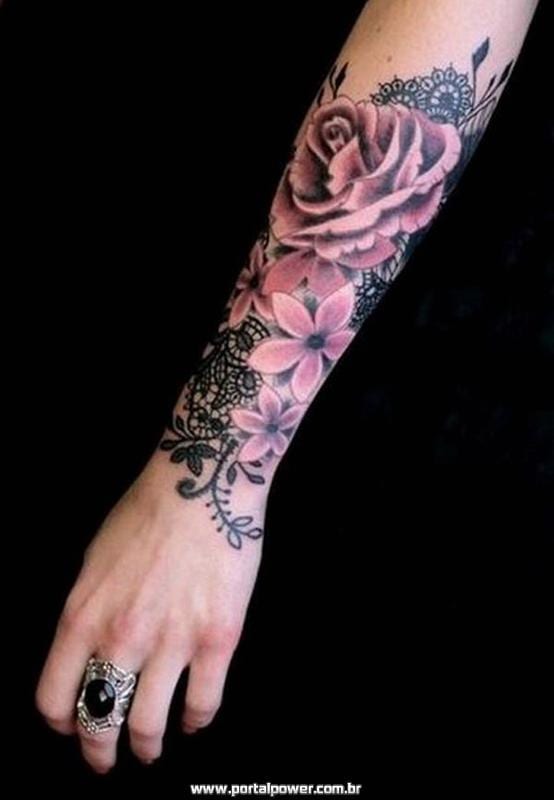 Tatuagem de Rosas 6