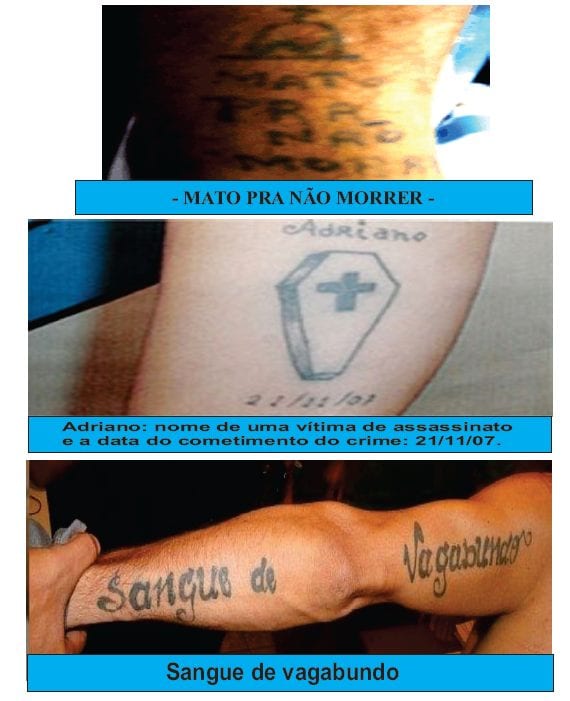tatuagem crime