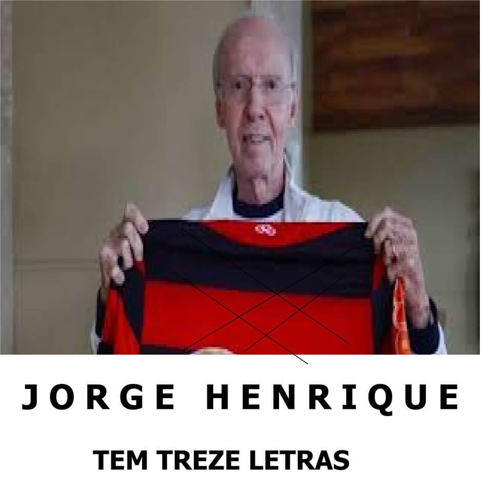 Jorge Henrique tem 13 letras