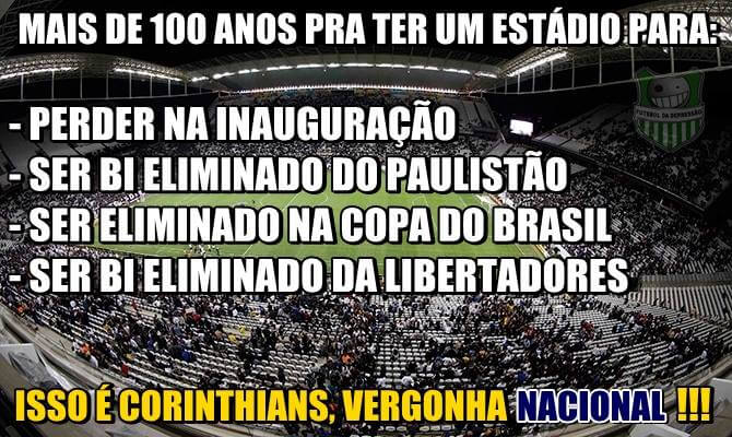 Penta Eliminado Corinthians