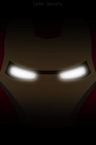 Papel-parede-Iphone-Android-Iron-Man-Dark