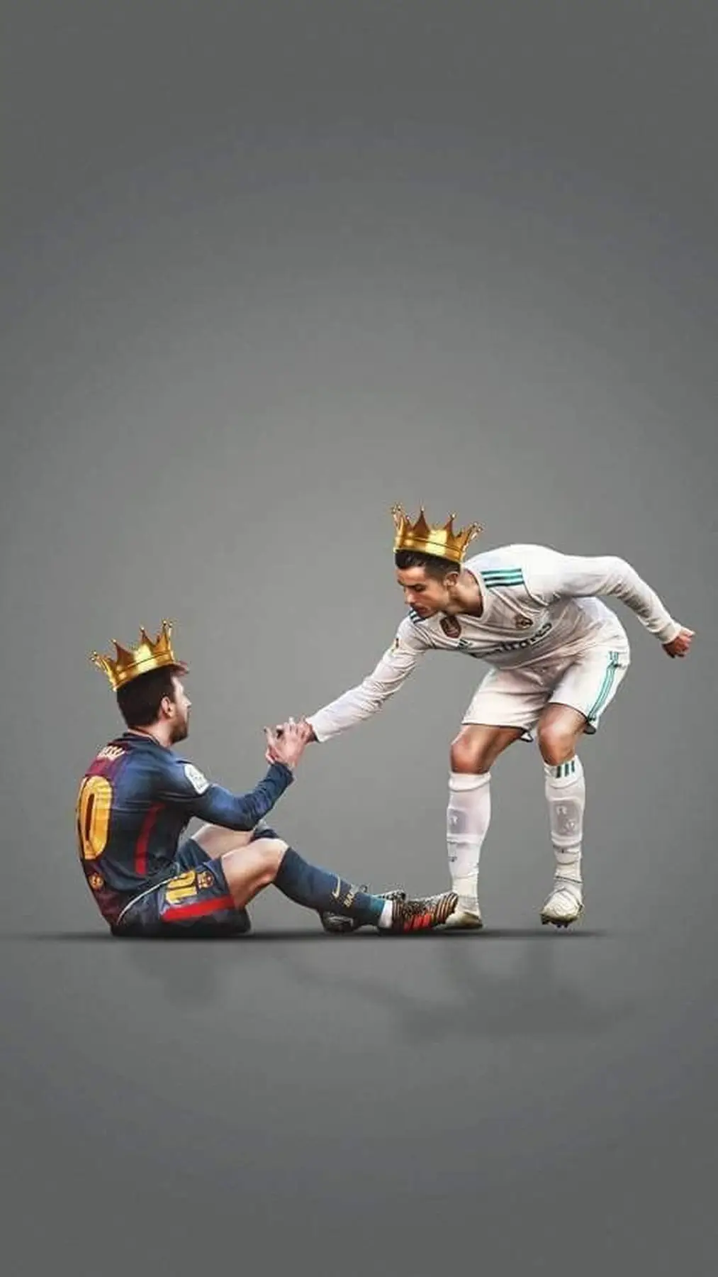 Cristiano Ronaldo wallpaper ke Messi