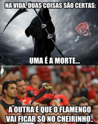 Flamengo no cheirinho
