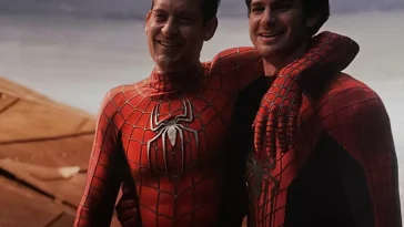 Andrew Garfield e Tobey Maguire jpg
