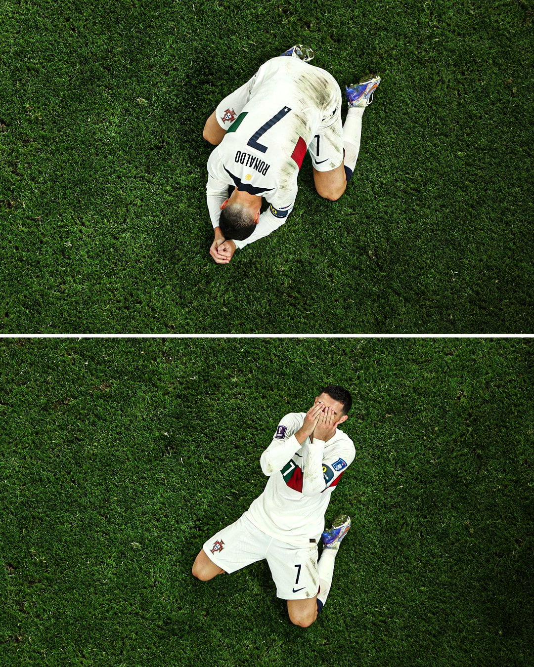 Chorando Cristiano Ronaldo