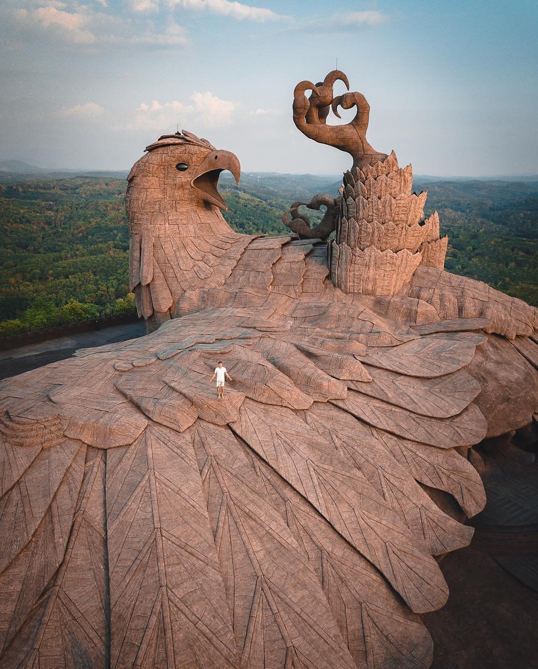 Jadayupara a maior escultura de ave do mundo