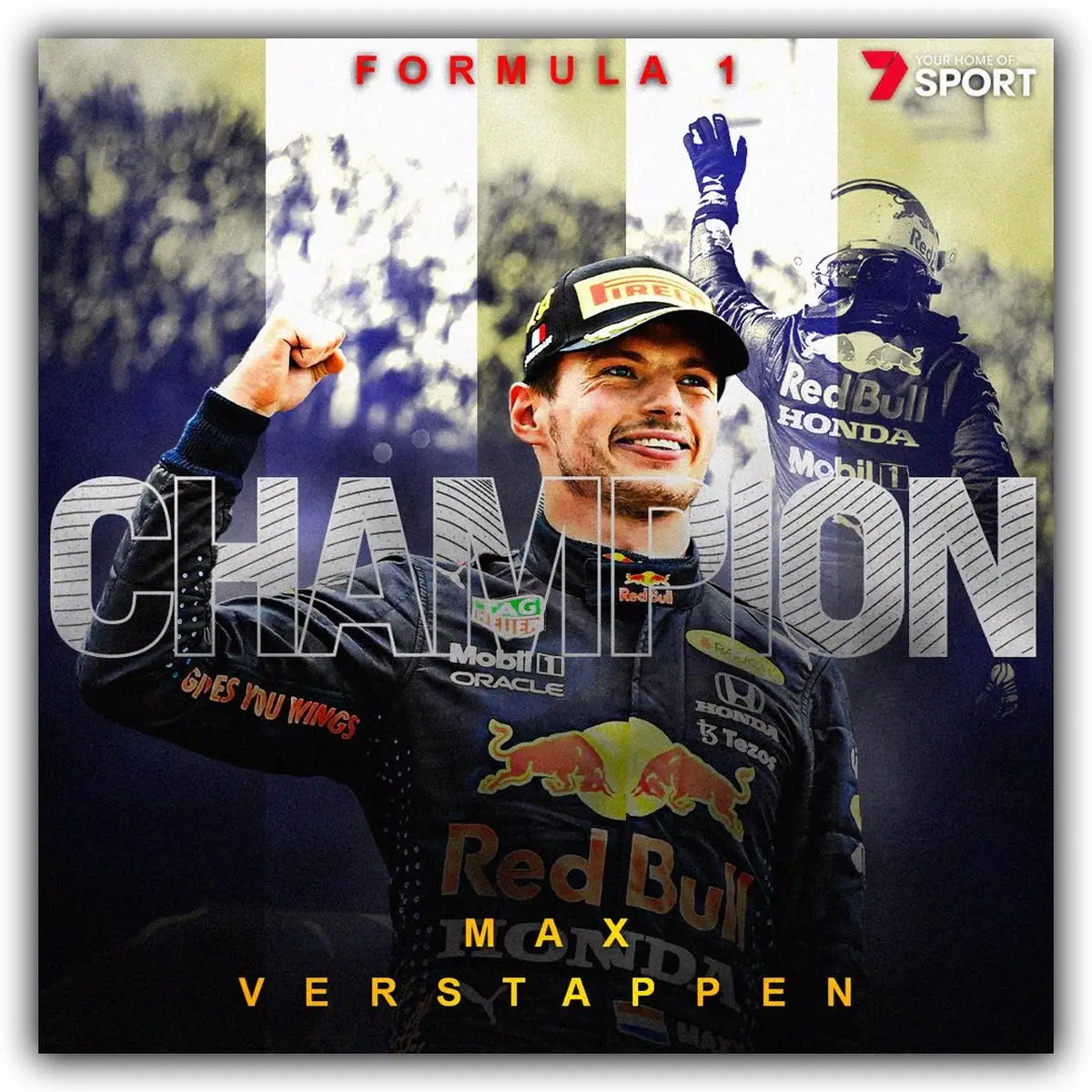 Max Verstappen F Championship Wallpaper