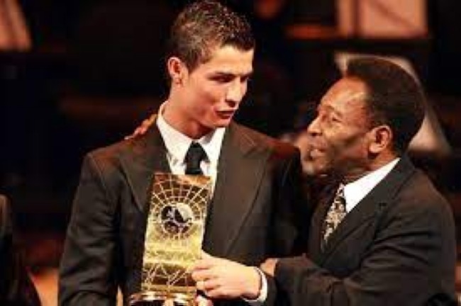 Cristiano Ronaldo e Pelé