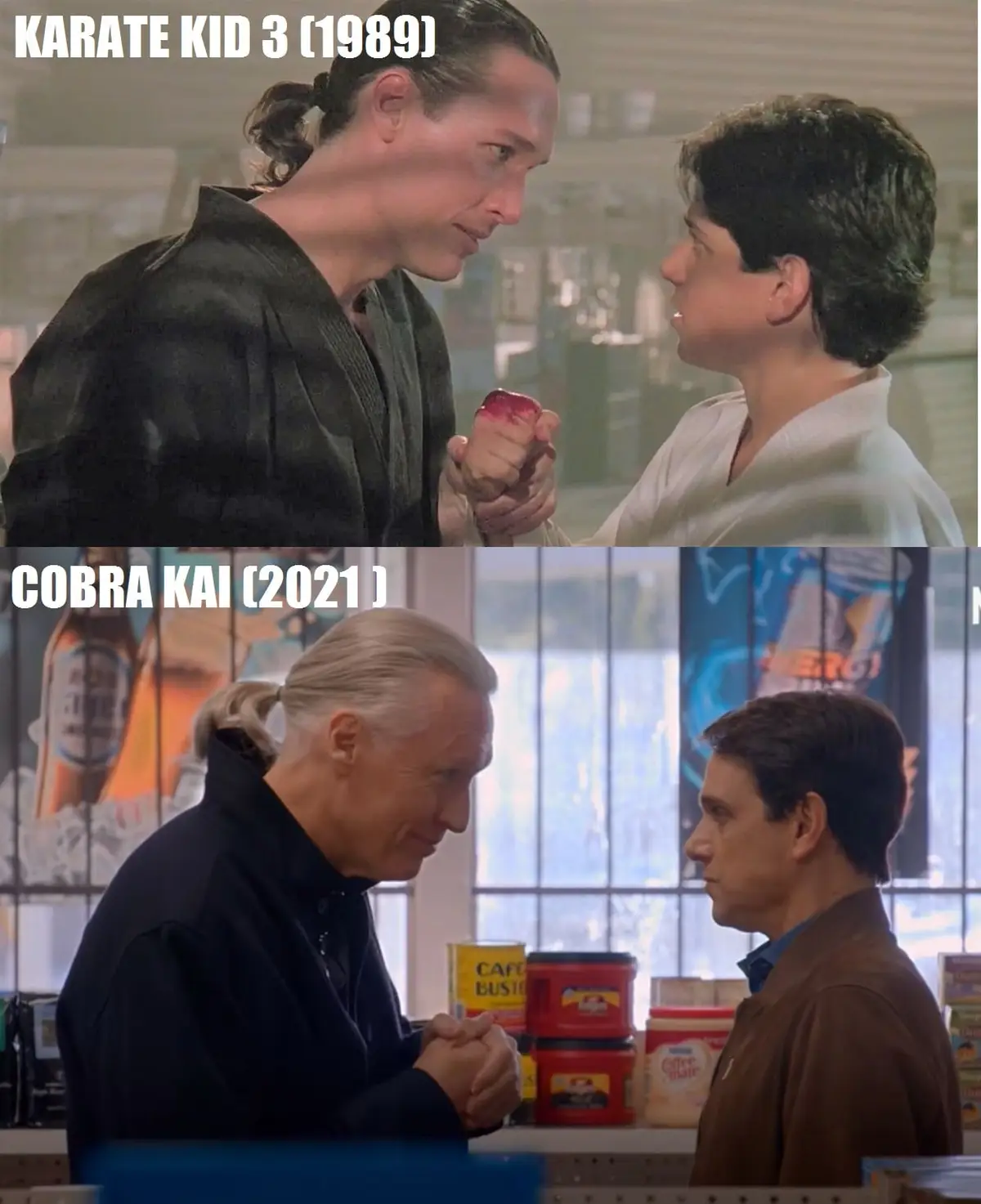 karate kid vs cobra kai