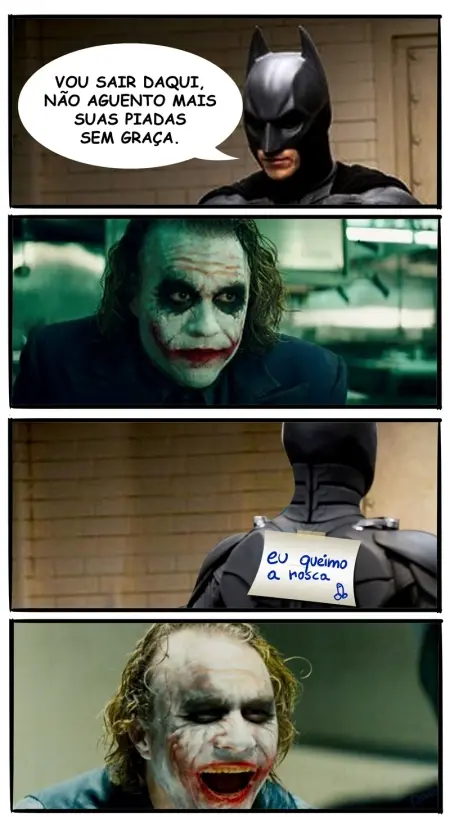Batman vs Coringa meme