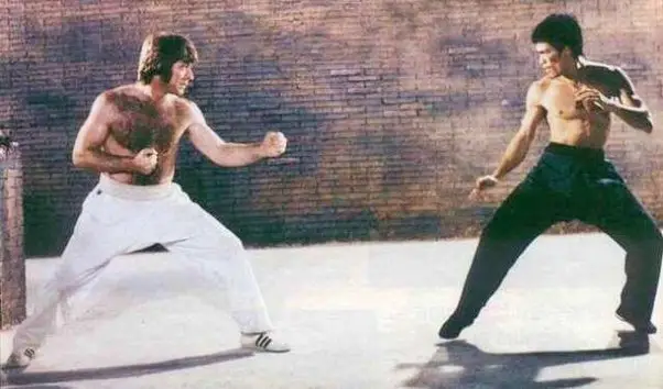 Bruce Lee e Chuck Norris 2