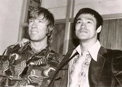 Bruce Lee e Chuck Norris 3