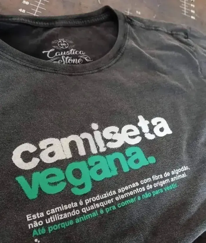 Camiseta vegana
