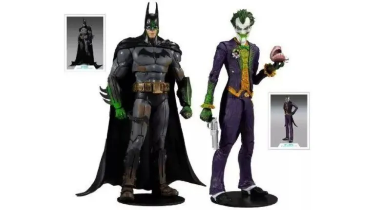 Figurinhas do Batman vs Coringa da DC Comics