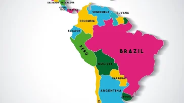 Mapa america latina