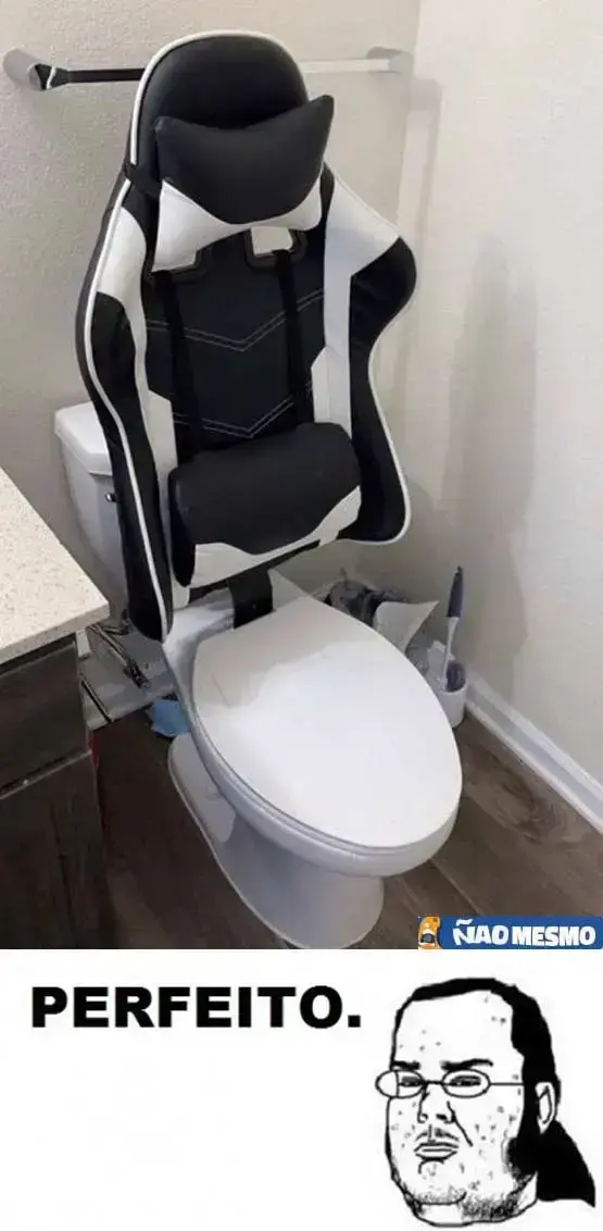 Melhor cadeira gamer ja inventada
