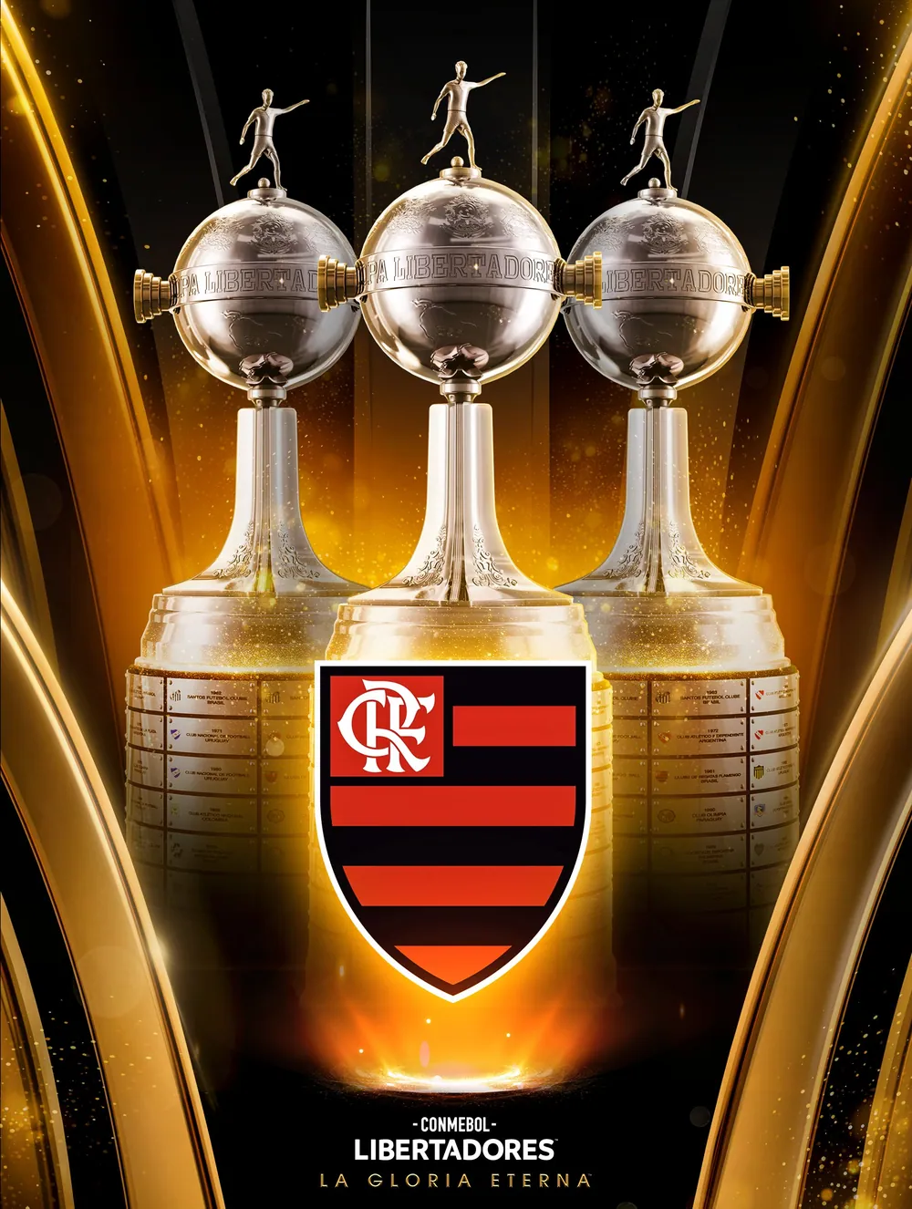 La gloria Eterna Flamengo Campeao Libertadores