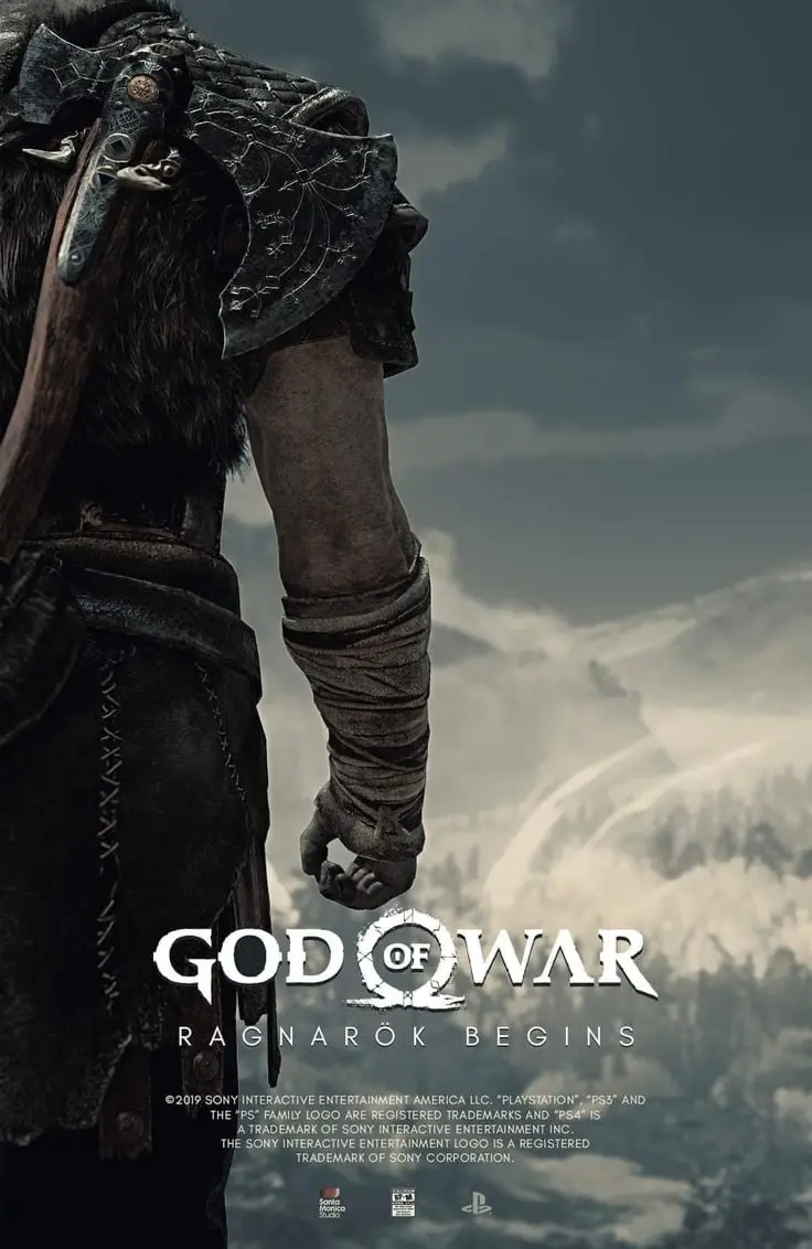 God Of War Ragnarok PS Wallpaper