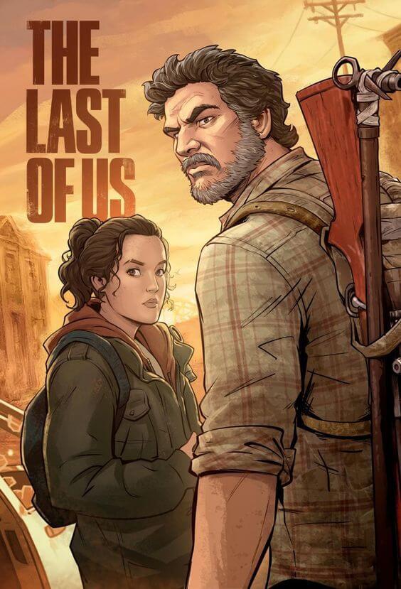 Joel and Ellie The Last of Us HBO version 3 1