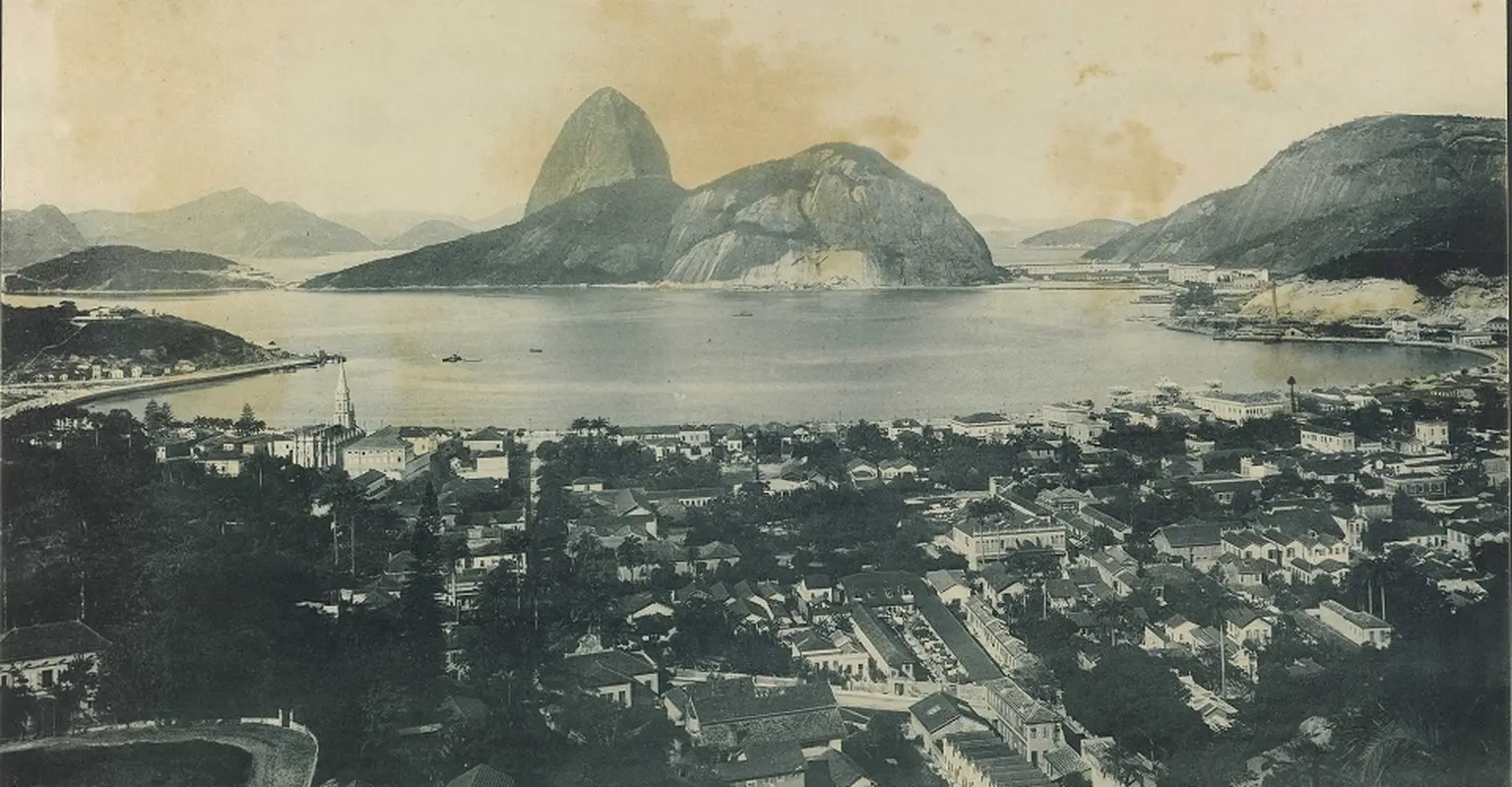Botafogo e Pao de Acucar por volta de 1900