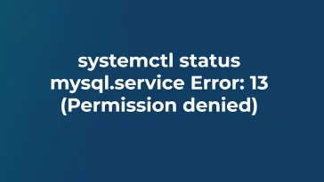 Falha ao iniciar MySQL Community Server