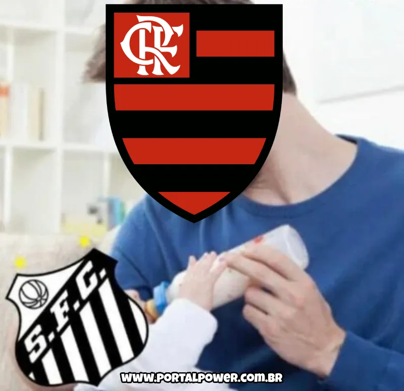 Flamengo e seu filho Santos